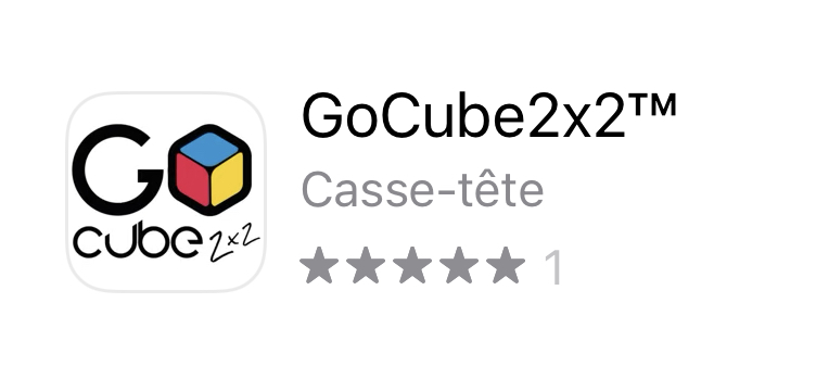 app iOS GoCube 2x2